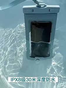 Waterproof Mobile Phone Bag with Touchscreen High Transparency Swimming & Diving Protective Case can Take Photos