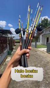 (promo) joran tegek set kolong 180 cm tinggal pakai