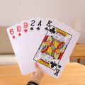 Giant Jumbo Poker Cards Casino Full Deck Oversized Playing Card Big Size High Quality A4 size 巨型超大扑克牌. 