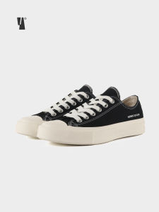 VEEMES | Black Low-Top Summer Sneakers