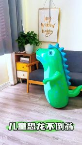 Mainan Balon Tinju Samsax Anak Karakter Dinosaurus Boneka Boxing Pukul