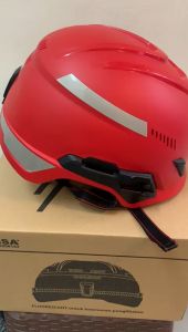 Helm MSA V-Gard H1 Safety Helmet Trivent Lokal Fastrack SNI Merah