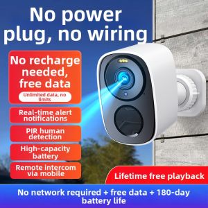 DIFANG | 4G No Electricity Camera for Doorway Remote Monitoring Phone Control