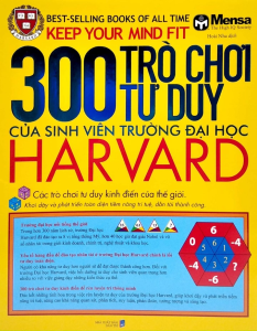 Sách - 300 Trò Chơi Tư Duy Của Sinh Viên Trường Đại Học Harvard