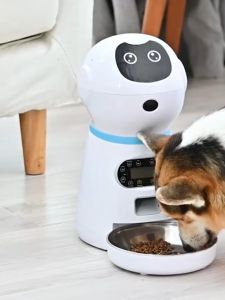 BERGARANSI ZKYJ Tempat Makan Kucing Hewan Anjing Otomatis anti selimut Dispenser 3.5L RobPAF-35L