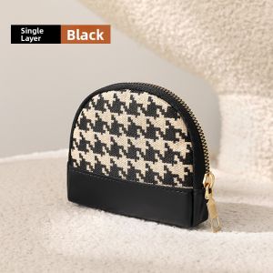 Minimalist Large Capacity Wallet for Ladies New Style High End Mini Bag Can Hold Keys Bank Cards Coin Purse Youth Canvas Bag