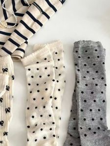 Summer Thin Little Princess Bows Polka Dot Lace Mid-Calf Length Socks: A Young Adult's Guide