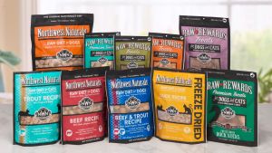 Northwest Naturals Freeze Dried Beef & Trout for Dogs- 12oz / 340g