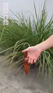 Dao xoay ổ bi dã ngoại gọt hoa quả đa năng vỏ nhựa ABS giả vân gỗ bao an toàn .