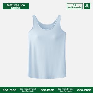 econice | Padded Tank Top for Women Loose Fit Cooling Summer Wear