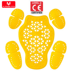 Universal Built-In Protective Gear CE2 Certified Motorcycle Jacket Insert Back Protector Motorbike Motocross Shoulder Elbow Pads
