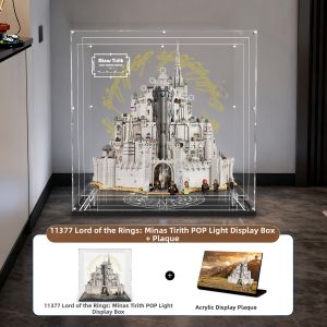 POP BRICKS | Lego Display Box LED Light Acrylic