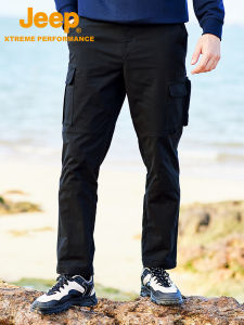 Jeep | Jeep Outdoor Casual Pants Mens Breathable Long Trousers for Hiking Autumn Winter Windproof Warm Workwear Sports Function