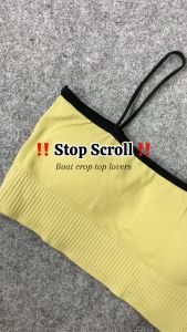 Onefashionmall Tank Top BRA Kemben Singlet Spaghetti Simple Crop Top Tanktop Pakaian Dalam Wanita Termurah BR050