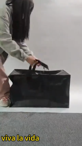 Heavy Duty Extra Large Storage Tote Bags Strong Zippers Handles Household Clothes Moving Packing Supplies