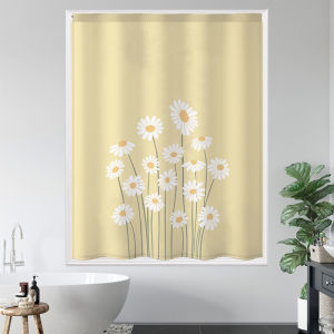 Self-Adhesive Waterproof Kitchen Bathroom Curtain No Punching Installation Light Blocking Small Window Waterproof Privacy Protection