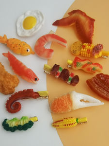 เครื่องประดับผมแบบสร้างสรรค์และตลกสำหรับผู้หญิง คลิปผมด้านข้าง คลิปผมหน้าม้า คลิปผมแบบหนึ่ง คลิปผมแบบแบ่งส่วนบนของผม ชุดเครื่องประดับผมแบบใหม่