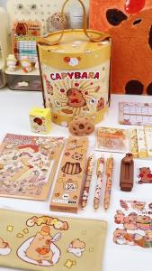 MEIXIAOBAO | Bộ Dụng Cụ Văn Phòng Phẩm Hình Chuột Lang Dễ Thương Kiểu Xô Di Động Dành Cho Học Sinh Trẻ Em Quà Tặng Sinh Nhật Giáng Sinh Sáng Tạo