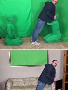 【SG】Green Screen Photo Background Photography Backdrop Cloth Stand 2M*3M for Studio Live Portrait