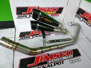 Knalpot cabang Akrapovic cabang Vixion R15 GSX bison Fu Sonic CBR 150R NewCB MX MX king Tiger dll