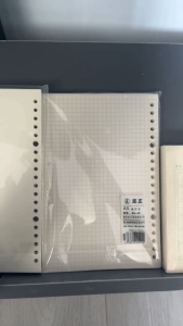 ONE-A106 Loose Leaf A5 Isi Ulang 60 Lembar Binder Garis / Refill Notebook Polos Serbaguna