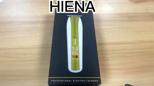 HIENA HYN-406 Professional Hair Clipper Electric Shaver USB Rechargeable Hair Clipper All-metal LCD