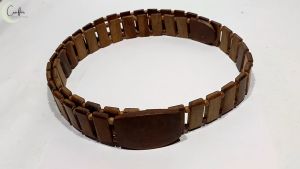 Sabuk/Ikat Pinggang Dari Kayu Bertuah Stigi ASLI