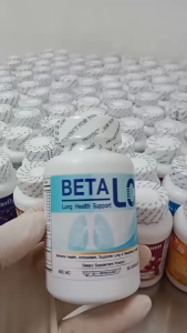 เบต้า แอลซี วิตามินบำรุงปอด ตรา Beta LC 600 มิลลิกรัม 60 แคปซูล