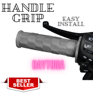 MIO GEAR DAYTONA HANDLE DRIP COLORED SOFT RUBBER UNIVERSAL HIGH QUALITY ORIGINAL