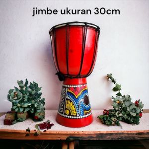 Kendang Jimbe Anak Ukuran 30cm Painting