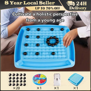 Montessori Toy Sensory Toy Parent Child Interaction Magnetic Chess for Birthday Presents Bedroom Living Room School Tabletop Fun Thunder Stepping Magnetic Match Chess Induction Chess Piece Attraction Stone Ball Childrens