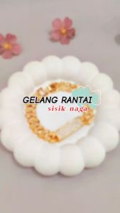 gelang xuping gelang dewasa rantai tebal full permata perhiasan lapis emas gold B158