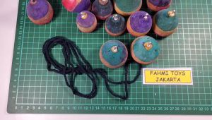 20 PCS MAINAN PANGGAL KAYU gangsing kayu tali