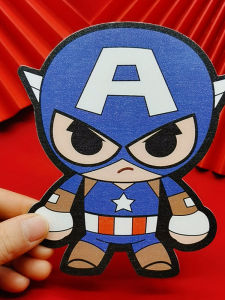 Marvel Avengers 3D Small Red Envelope Bags New Year Creative Cartoon Personalized Childrens Festive Celebration Gifts