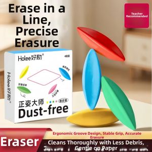 Clean Erase Less Dust 2B Eraser for Students