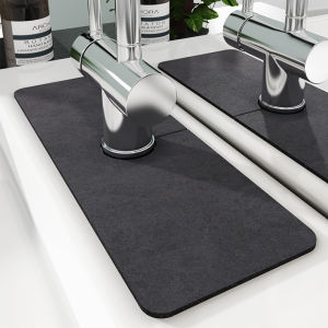 Silica Stone Water Splash Guard Faucet Pad Thicker
