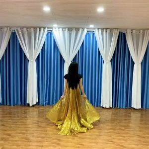 Sayap Malaikat Gold Silver Tamborin / Sayap Kerub Belly Dance / Alat Tari Sayap Malaikat Berkualitas