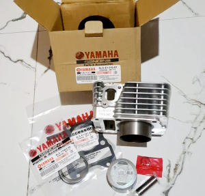 STD CYLINDER BLOCK SET YAMAHA STX 125 STD CHROME BORE GENUINE PARTS 4LSE131001 INDONESIA
