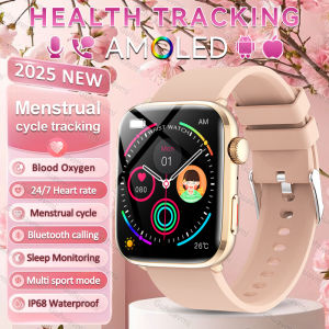 2025 New For Xiaomi AI Diagnosis Smart Watch Women Blood pressure Heart Rate NFC Female Health Tracker Smartwatch Ladies For IOS