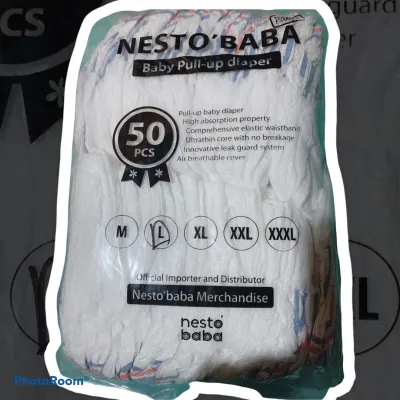 50PCS PANTS NESTO’BABA ALLOVES PREMIUM Imported korean Diaper by 50’s Little Bhum Ph
