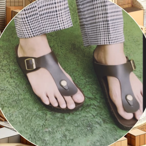 Inovable Sandal Casual Pria Wanita | Ringan Nyaman & Anti Slip - Natan Full Brown