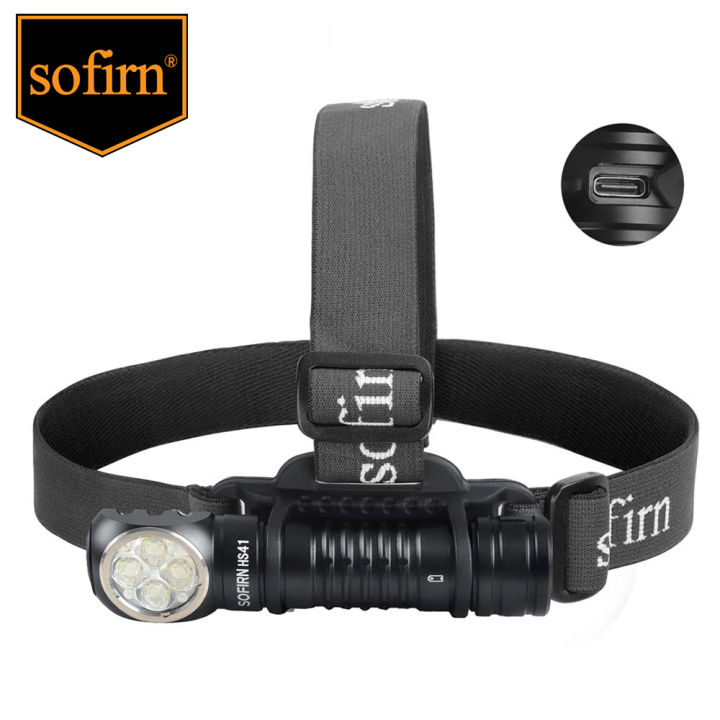 Sofirn Hs41 Đèn pha 4000lm 21700 USB C Có Thể Sạc Lại Với sạc dự phòng ...