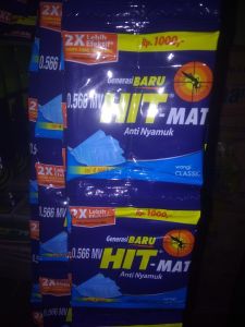 Hit Mat anti nyamuk Elektrik sachet 1 hanger isi 12 sachet X 4 mat