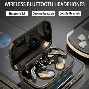 KEBIDU NEW TWS Wireless Headphones Noise Canceling Earbuds Bluetooth 5.3 Earphones HD Stereo Sports Waterproof Headsets With Mic