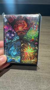 60-120pcs 66x91mm Standard Size Art Card Sleeves TCG Card Cover Trading Card Sleeves for MGT/PTCG Card Games