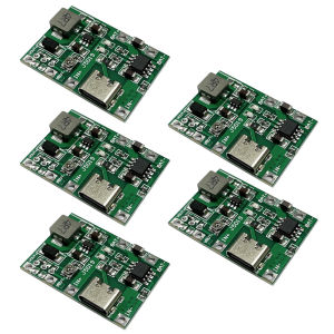 Aideepen | Bộ 5 Mô-đun Cấp Nguồn DC-DC 3.7V Đến 9V 5V Bộ Chuyển Đổi Tăng Áp Có Thể Điều Chỉnh 2A Cho Pin 18650 Sạc Xả