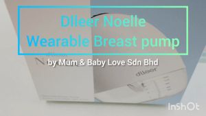 dlleer Noelle Wearable Breast Pump Hands Free Electric Breastpump