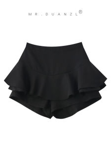 Váy Ngắn Xếp Ly Lót Bên Trong Mùa Xuân 2024 Cho Nữ Váy Ngắn Xếp Ly Viền Ren Váy Ngắn Bó Sát Váy Ngắn Phong Cách Ngọt Ngào