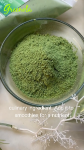 Greenola organic barley grass powder 100g
