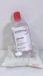 Nước Tẩy Trang Bioderma Créaline H2O 500ml Pháp Cho Da Nhạy Cảm Micellar Không Hương Liệu